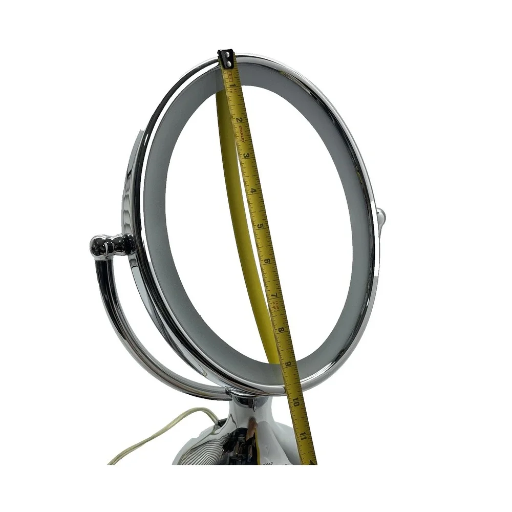 Conair Lighted Double Sided Oval Bathroom Mirror BE18LC 1x and  5x Magnification